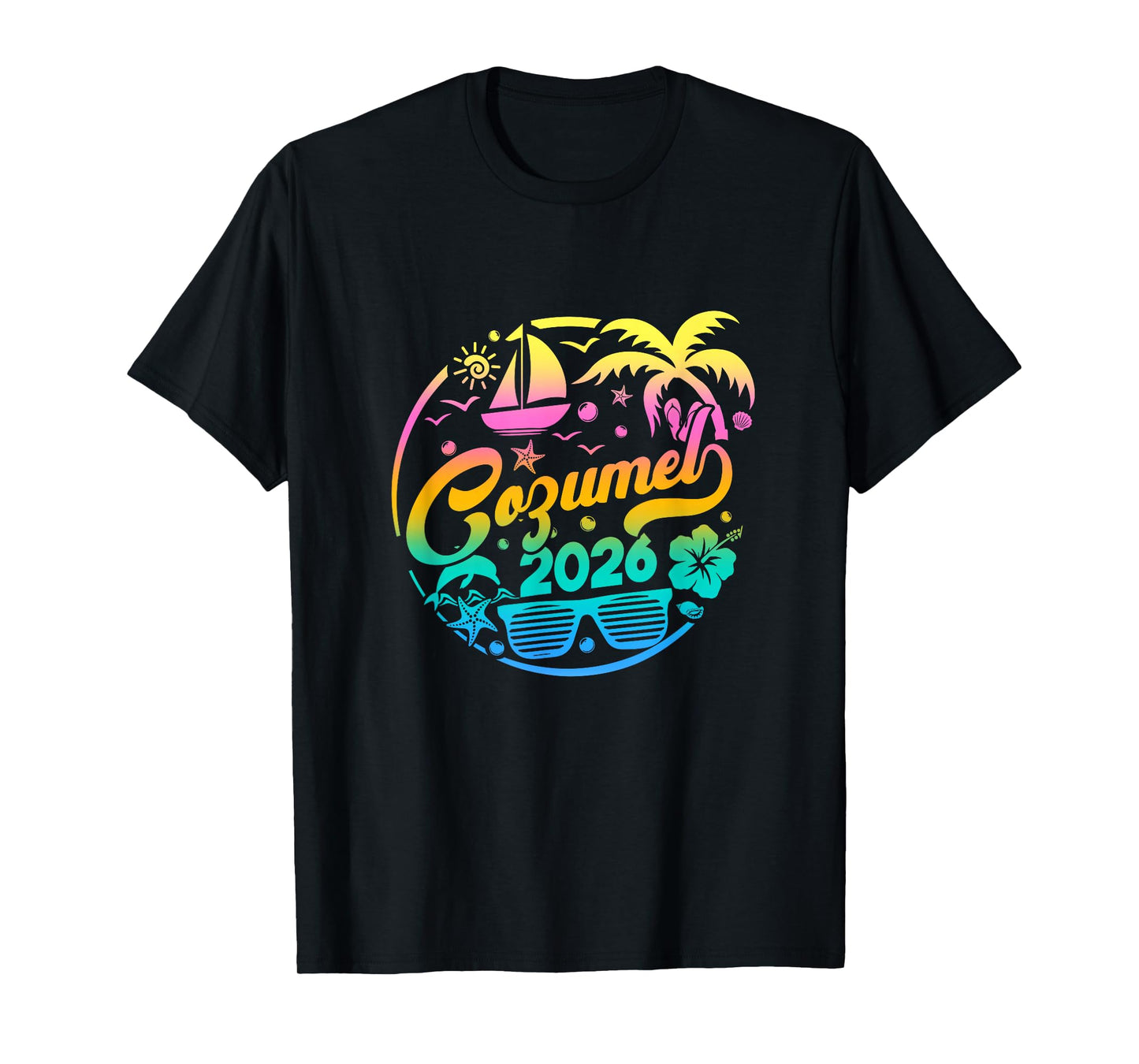 Cozumel 2026 Family Vacation Beach Matching Group T-Shirt