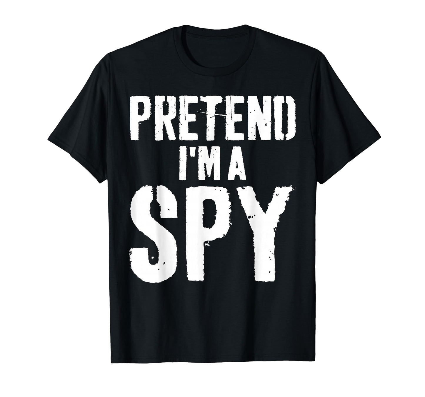 Lazy Easy Halloween Costume Pretend I'm A Spy T-Shirt