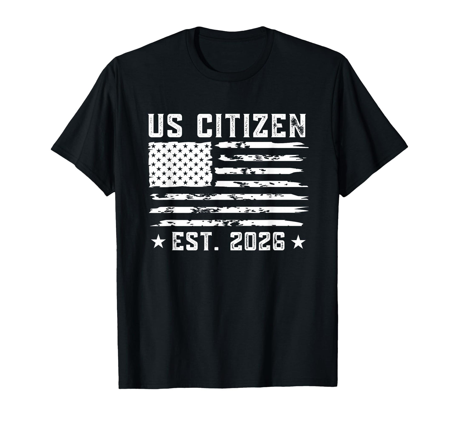 Us Citizen Est 2026 New Citizenship American USA T-Shirt
