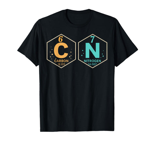 67 Meme Funny Teacher Science Periodic Table Retro Vintage T-Shirt