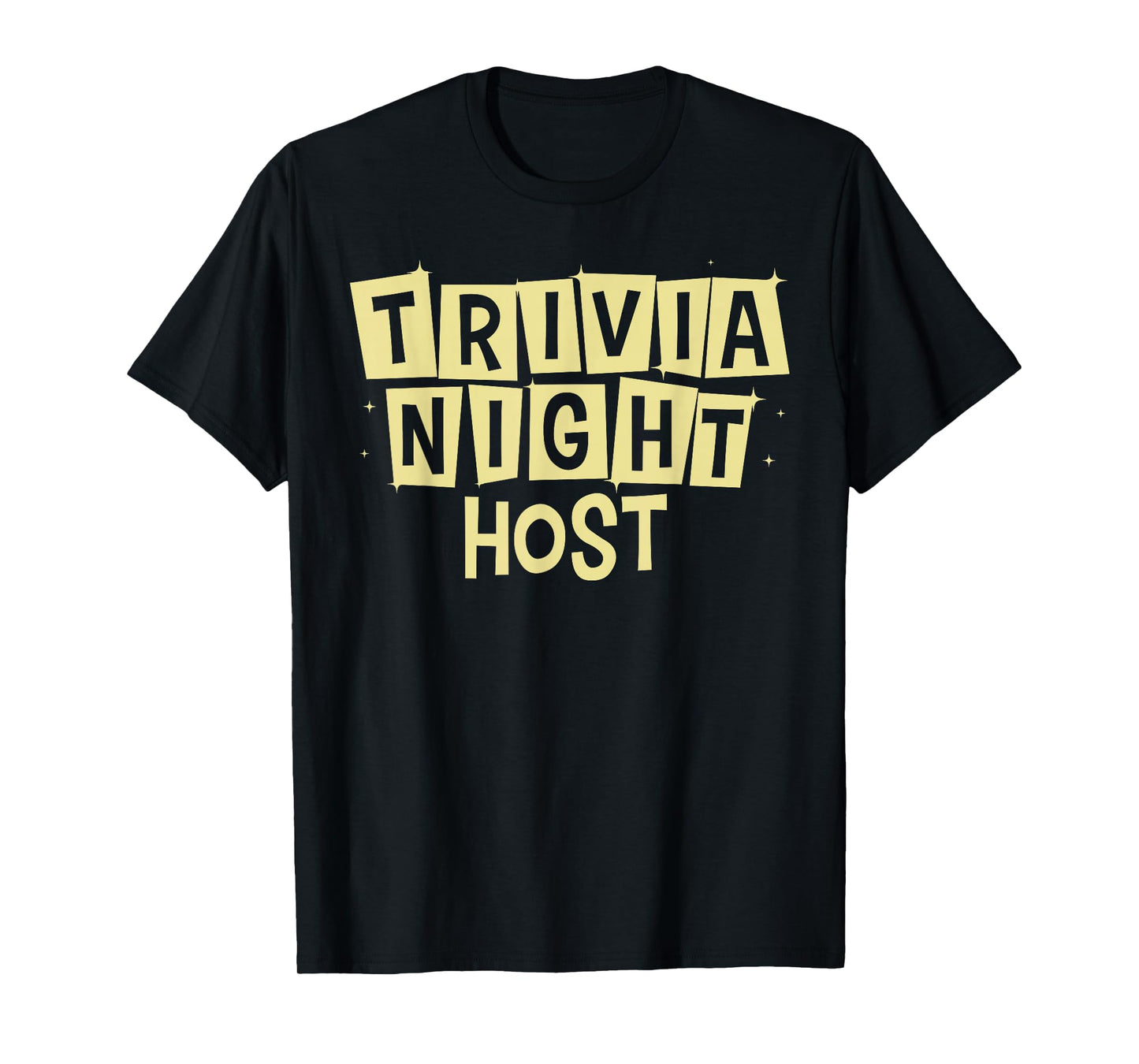Trivia Art for Men Women Trivia Night Host Trivia Lovers T-Shirt