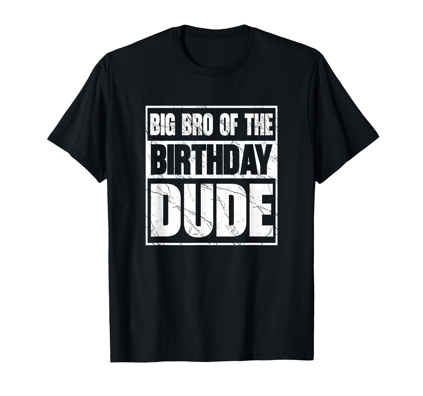 Big Bro of The Birthday Dude Big Bro of The Birthday Boy T-Shirt