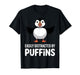 Funny Puffin Art for Men Women Boys Girls Puffin Bird Lover T-Shirt