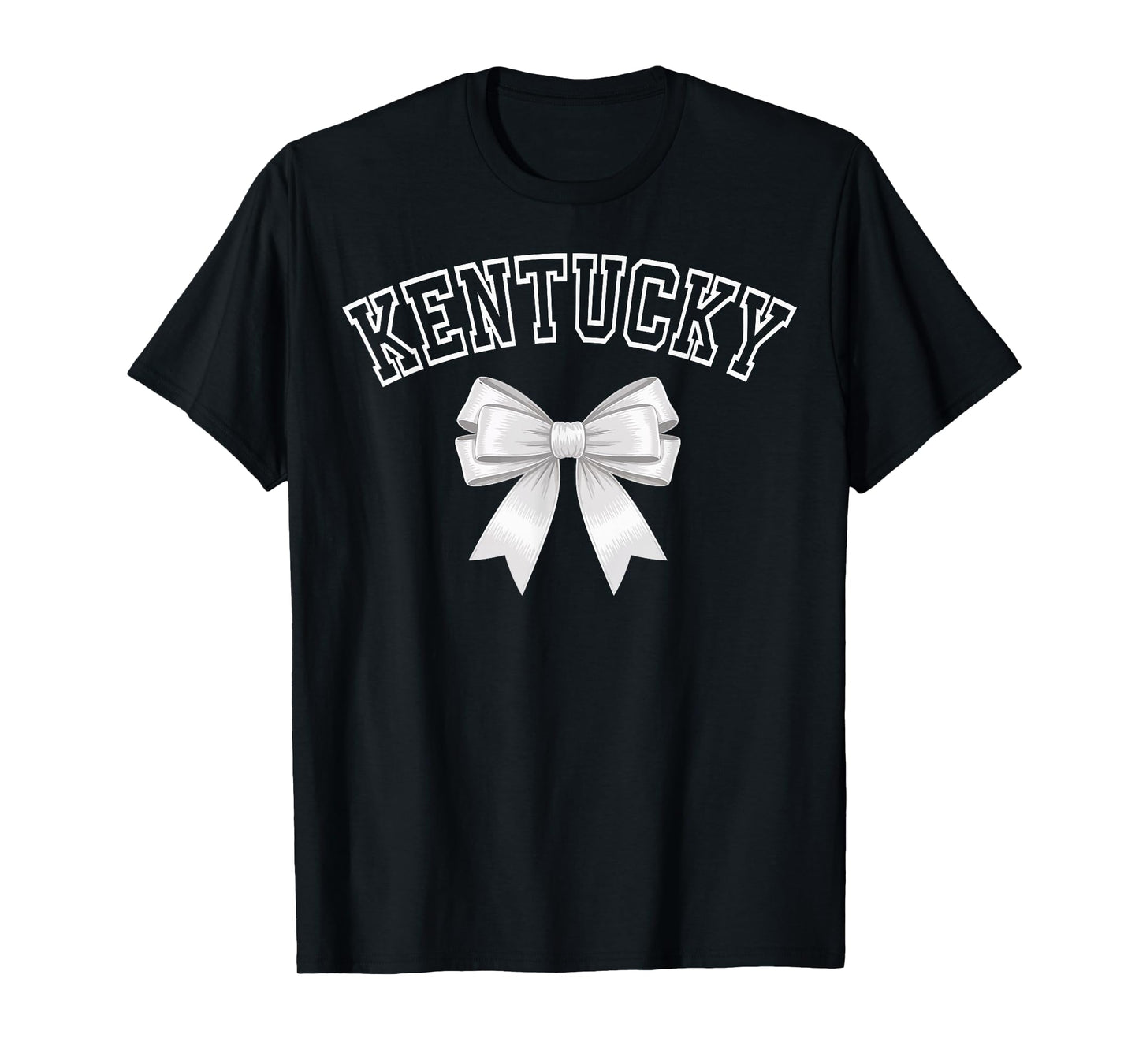 Kentucky Coquette Bow Hometown Pride for Women Girls T-Shirt