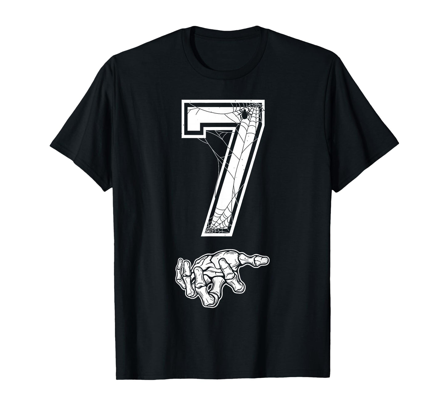 Number 7 Matching 67 Meme Couples Halloween Costume T-Shirt