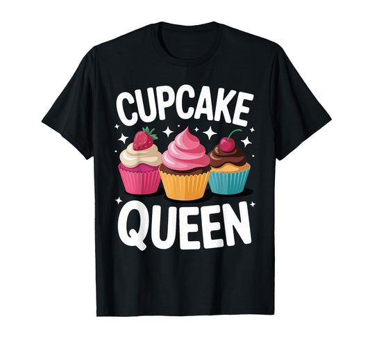 Best Cupcake Art for Women Girls Pastry Chef Cupcake Lover T-Shirt