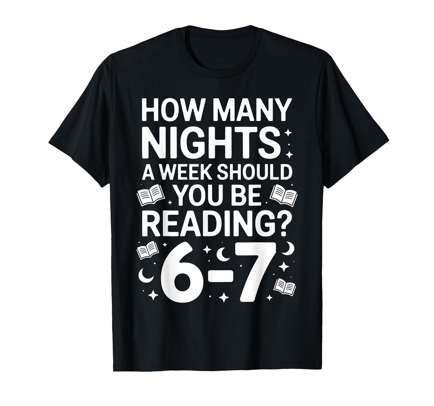 Reading 6-7 Teacher School Librarian Book Lover Reader T-Shirt
