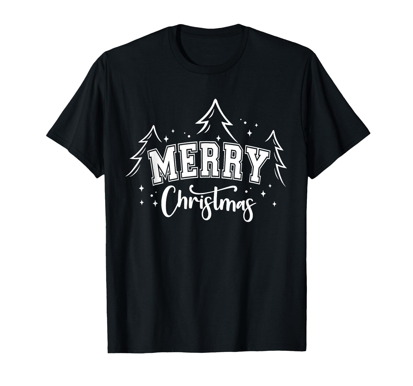Merry Christmas Tree Santa Xmas Family Matching Pajama Women T-Shirt