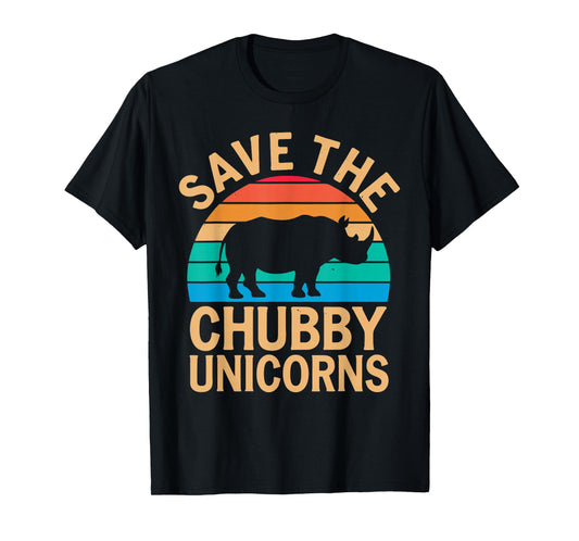 Funny Rhino Art for Men Women Kids Toddler Rhino Lover T-Shirt