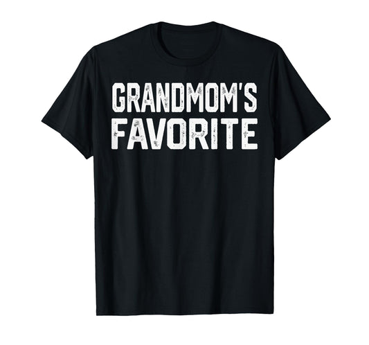 Grandmom’S Favorite Funny Grandparent Grandchild Vintage T-Shirt