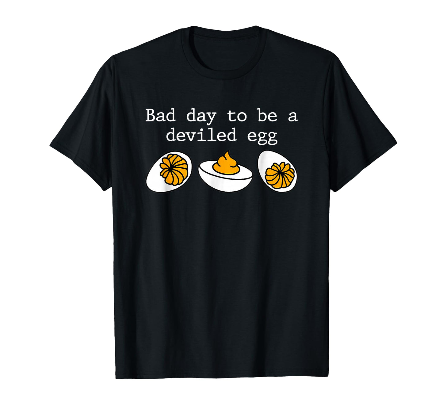 Funny Retro Thanksgiving Bad Day to Be A Deviled Egg T-Shirt