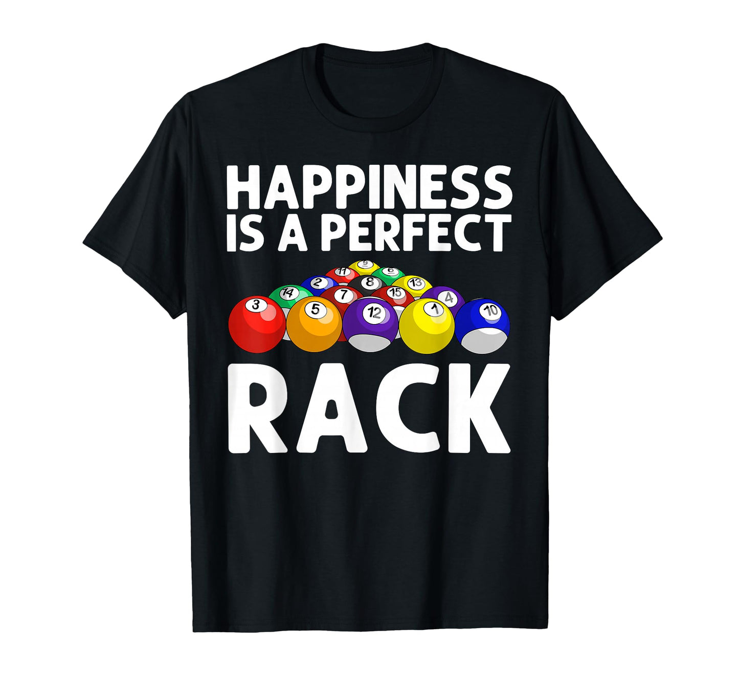 Funny Pool Design for Men Women Billiards Lover Pool Player T-Shirt