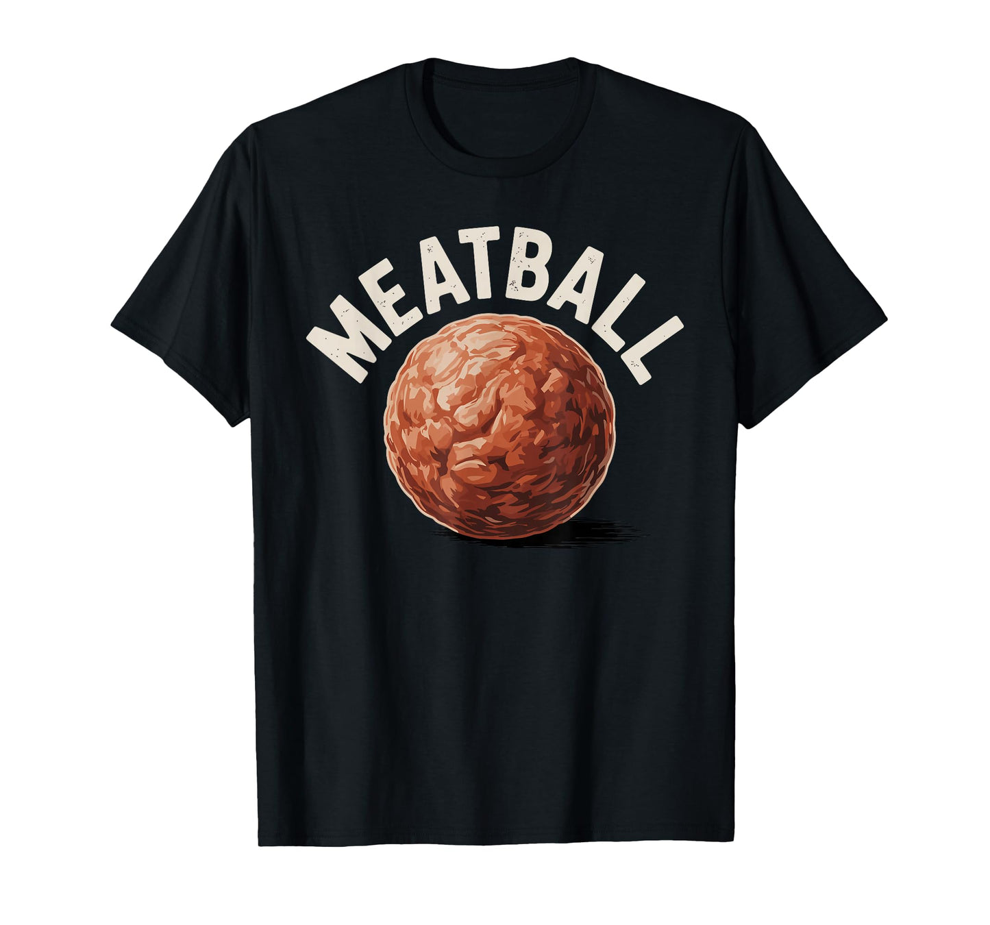 Funny Meatball Art for Men Women Italian Food Lover Meatball T-Shirt
