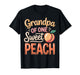 Grandpa of One Sweet Peach Family Matching T-Shirt