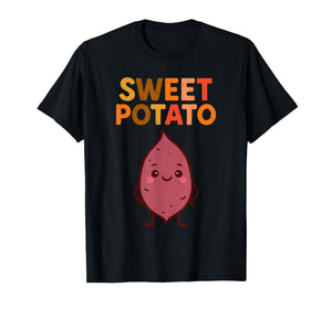 Funny Grouchy Potato Sweet Potato Couple Matching T-Shirt
