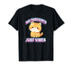 Womens Girls Kids Chibi Kawaii Energy Orange Tabby Cat Lover T-Shirt