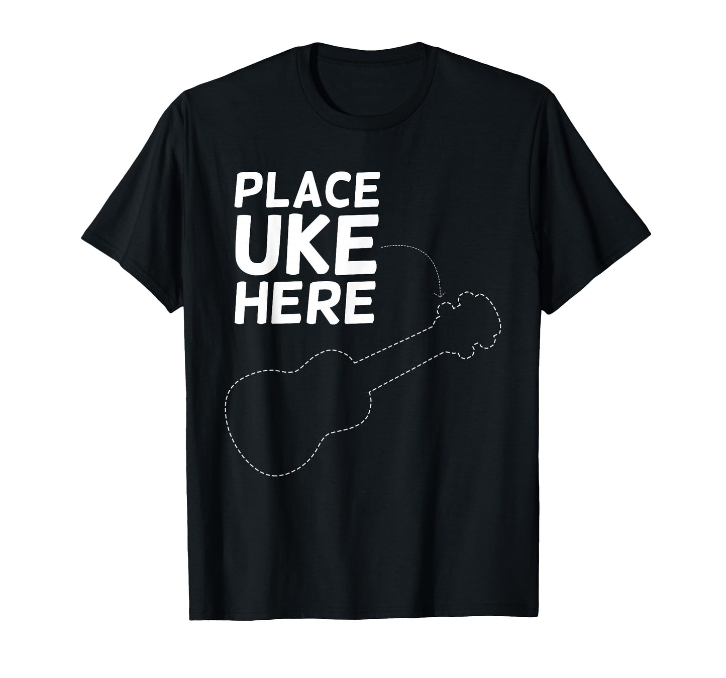 Cool Ukulele Art for Men Women Ukulele Player Music Ukulele T-Shirt