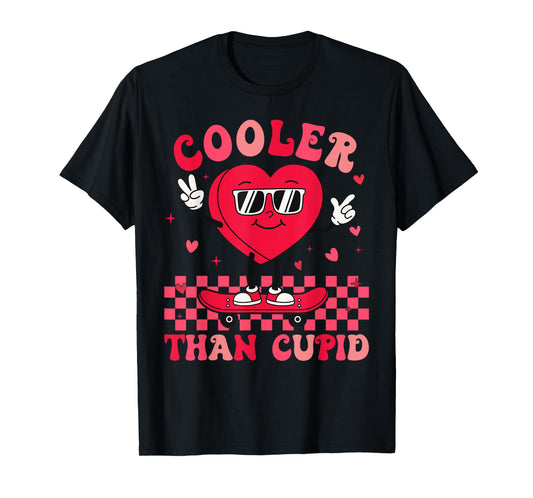 Funny Boys Girls Valentines Day Tee Teens Kids Toddler T-Shirt