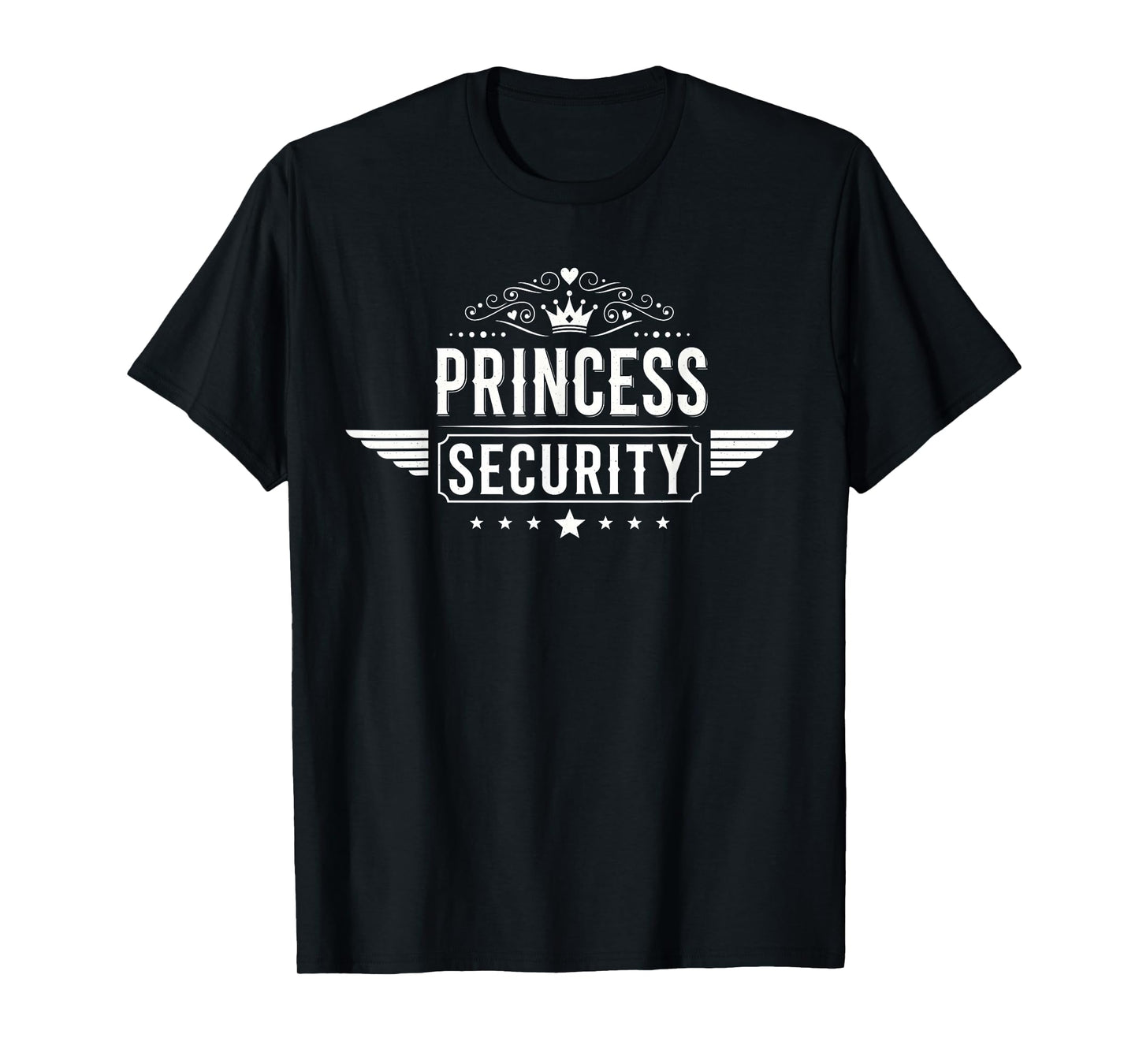 Princess Security Protection Castle Royal Birthday Girls T-Shirt