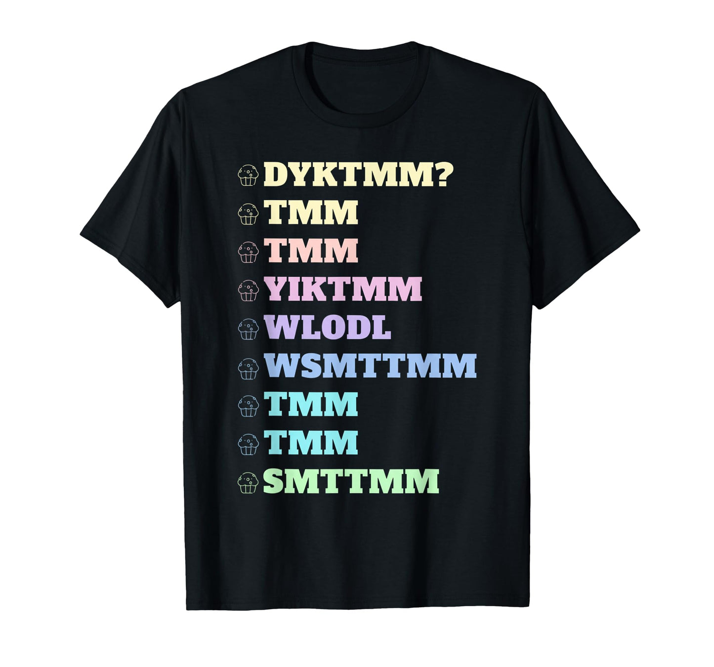 Do You Know The Muffin Man DYKTMM Nostalgia Funny Quote T-Shirt