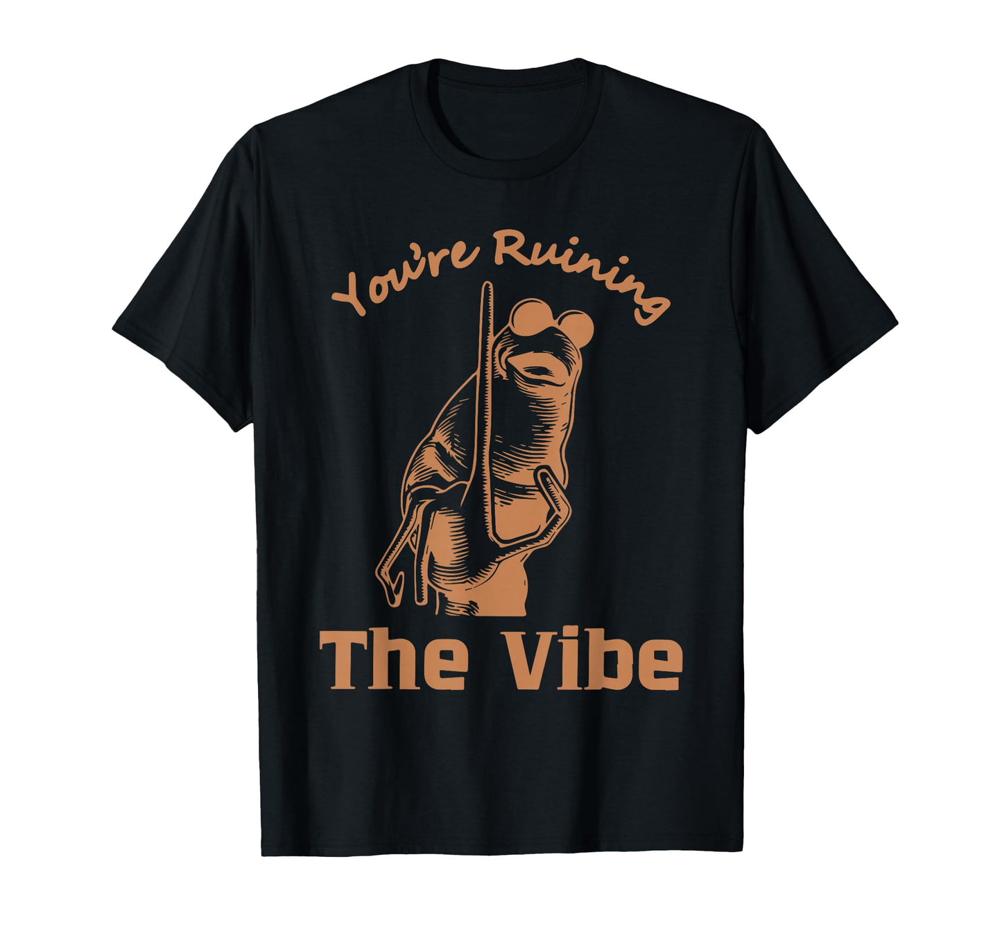 You're Ruining The Vibe Marcus The Worm Funny Meme T-Shirt