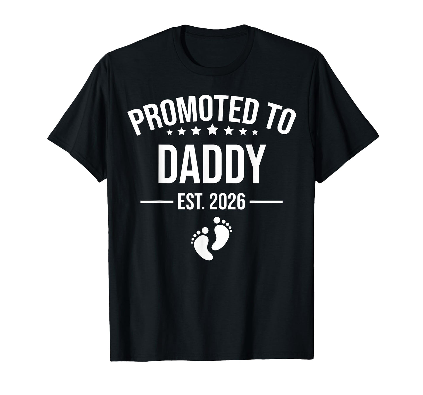 Funny 1st Time Dad EST 2026 New Dad New First Fathers Day T-Shirt
