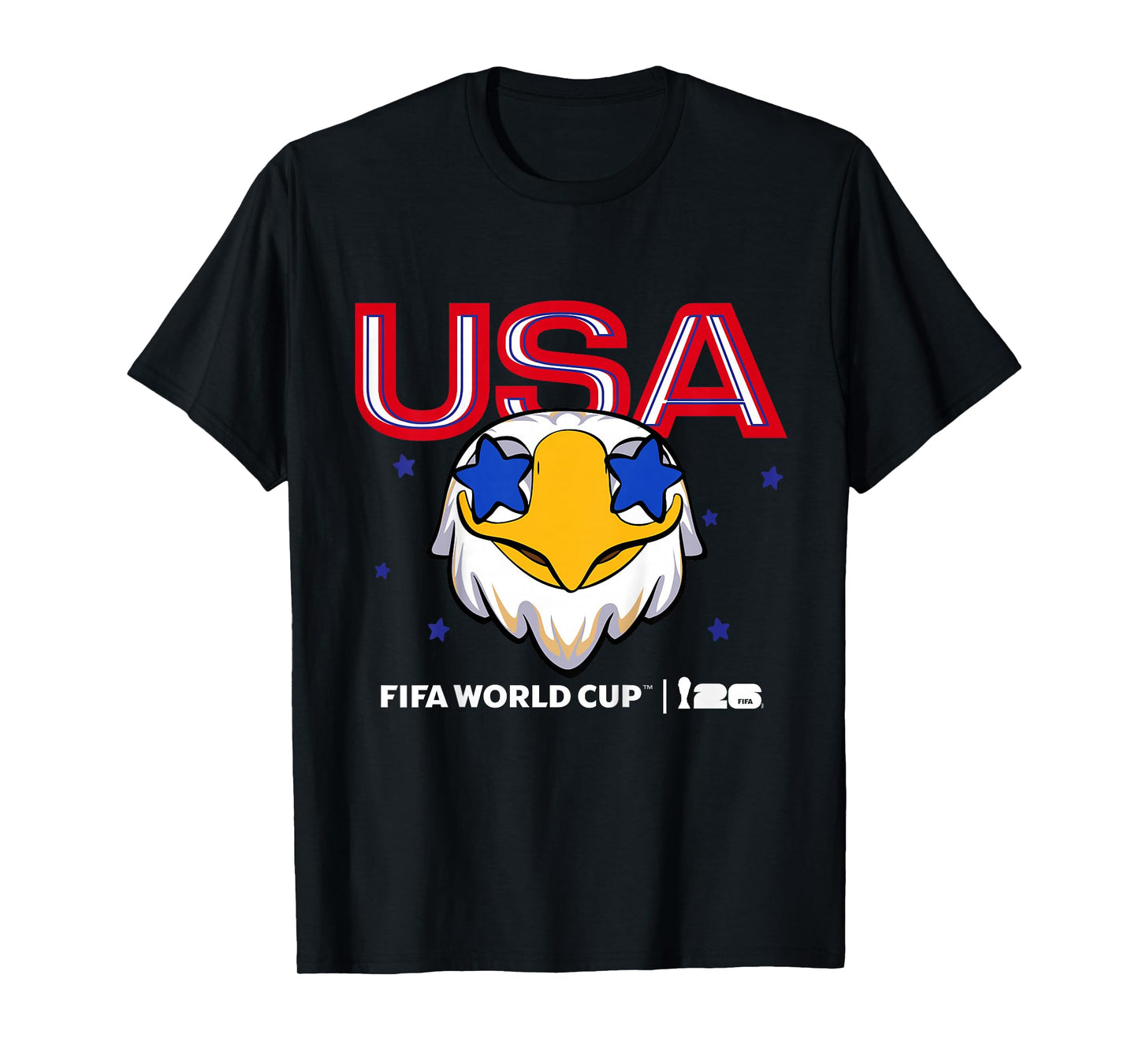 Kids FIFA World CUP26 USA Mascot Stars T-Shirt