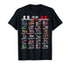 Race Car Enthusiast Motorsport Racing Fan World Flags T-Shirt