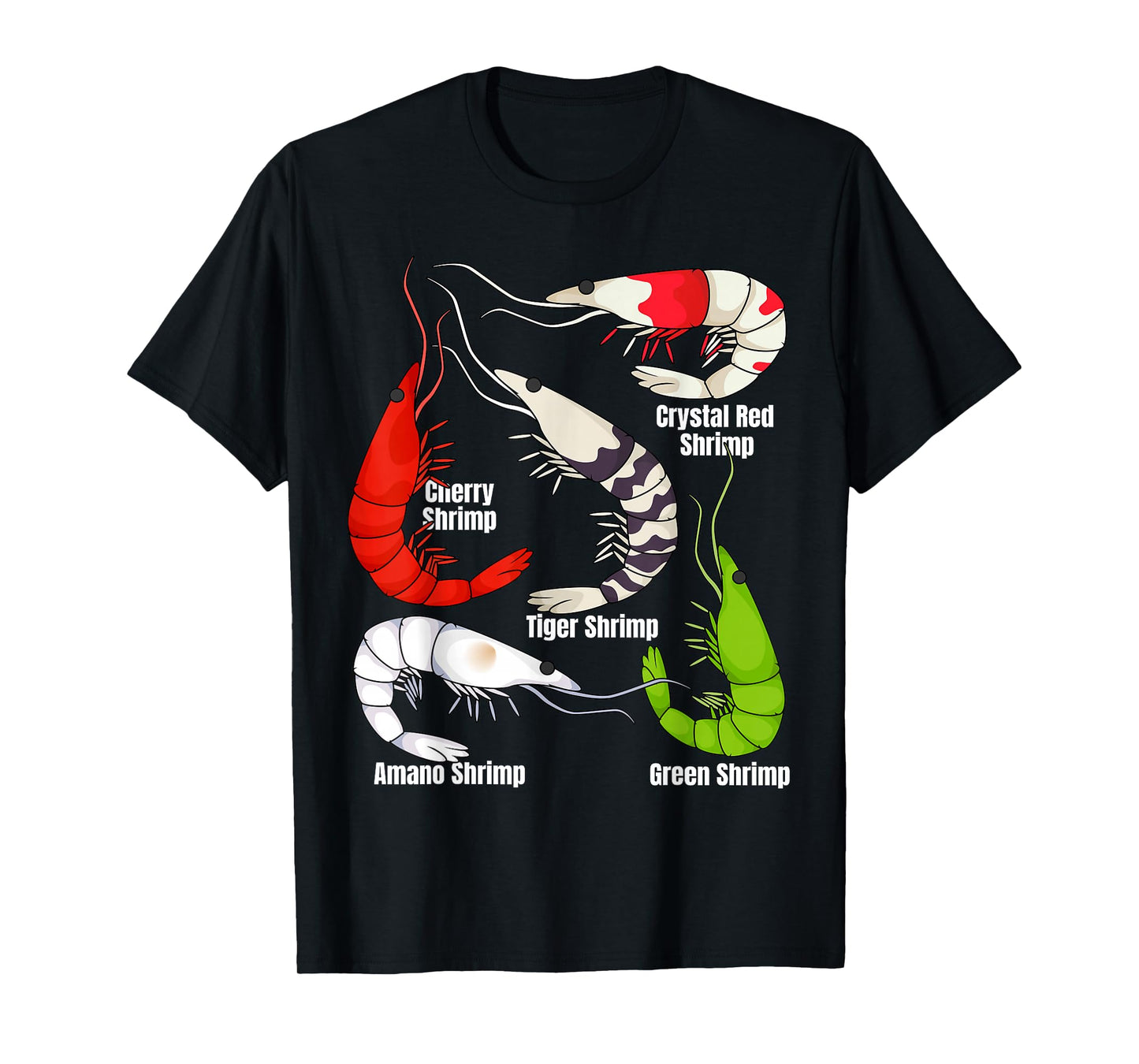 Lover Aquarium Prawn Shrimps T-Shirt