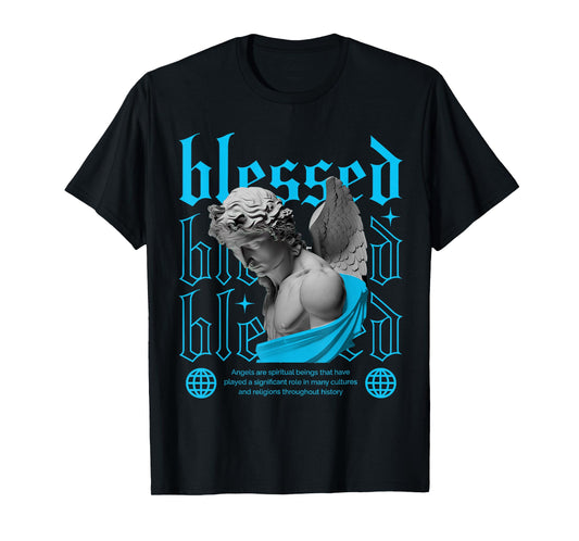 Gamma Blue Black White Match T-Shirt