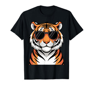 Tiger Costume for Men Women Boys Zoo Tiger Print Tiger Lover T-Shirt