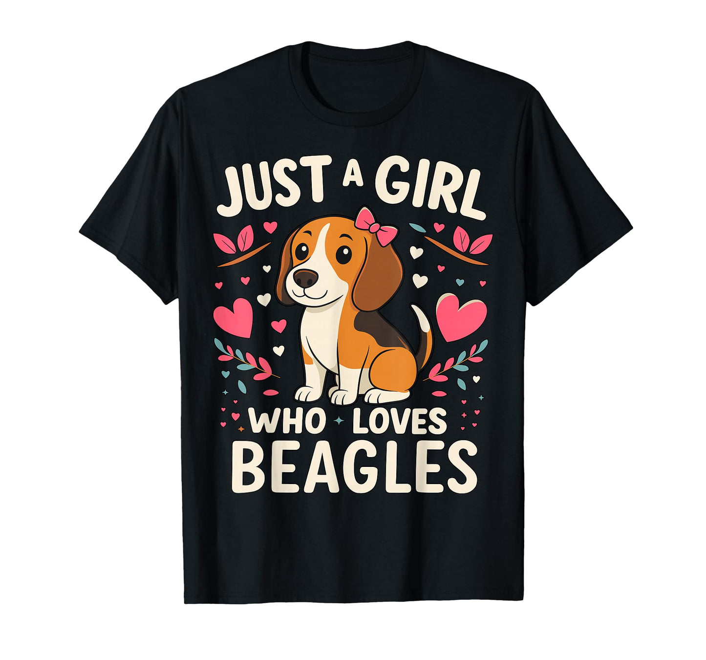 Just a Girl who Loves Beagles T-Shirt