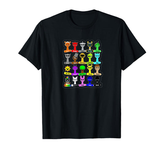 All Sprunky Group! | Simon Funbot Jevin Oren T-Shirt