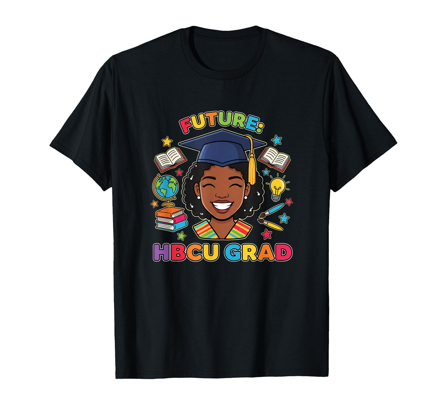 Future Hbcu Grad African American Teacher School Graduation T-Shirt