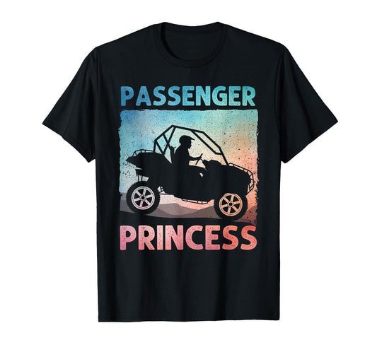Funny SxS Art for Women Girl SxS UTV Offroading Side by Side T-Shirt
