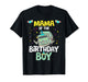 Mama of The Birthday Boy Garbage Truck Recycling Trash T-Shirt