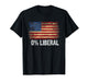 0% Liberal Tshirt Zero Percent Anti Liberal Republican T-Shirt