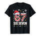 67 Christmas Kids Boys Girls Meme Xmas Fun Candy Cane T-Shirt