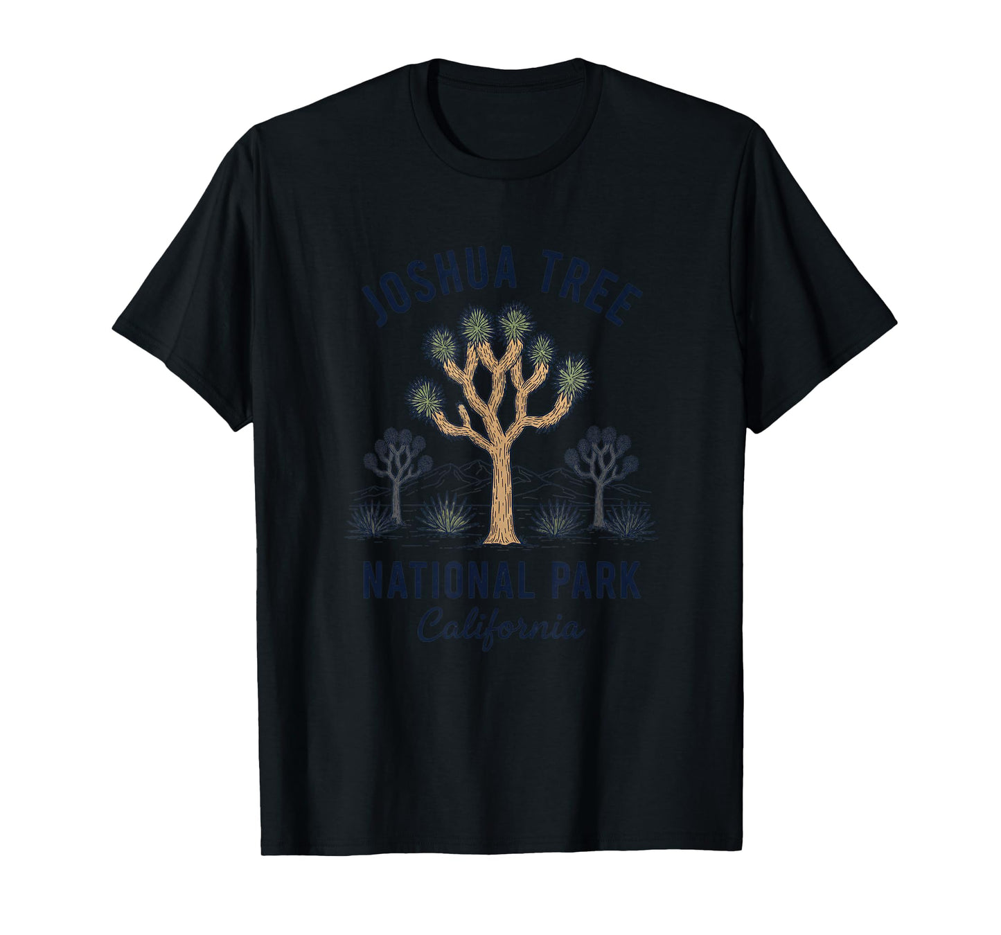 Joshua Tree National Park California Travel Nature Mountains T-Shirt