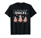 I'm Just Here for The Snacks Christmas Cakes Debbie Becky T-Shirt