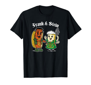 Frank and Stein Funny Oktoberfest Halloween T-Shirt