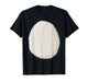 White Fur Belly DIY Halloween Costume Furry Tummy Cosplay T-Shirt