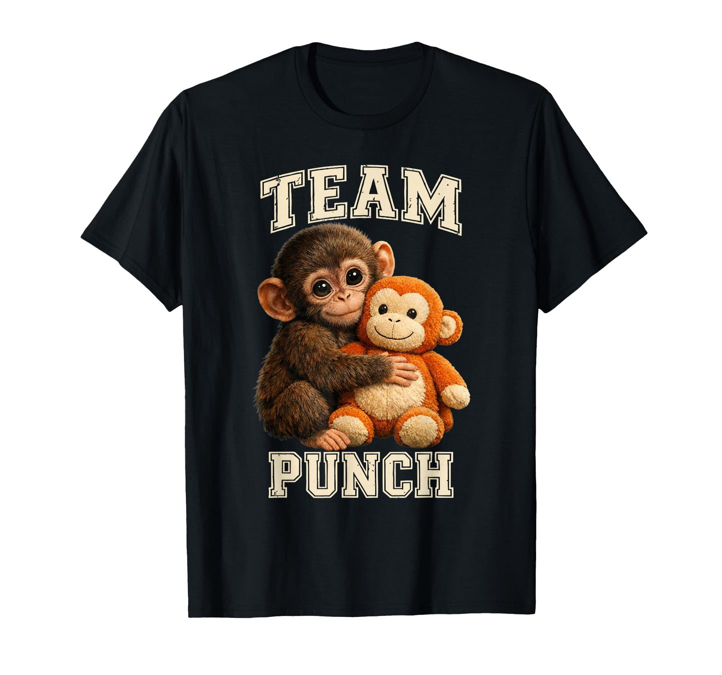 Baby Monkey Punch Team Punch T-Shirt