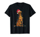 Funny Rhodesian Ridgeback Christmas Graphics Dog Lights T-Shirt