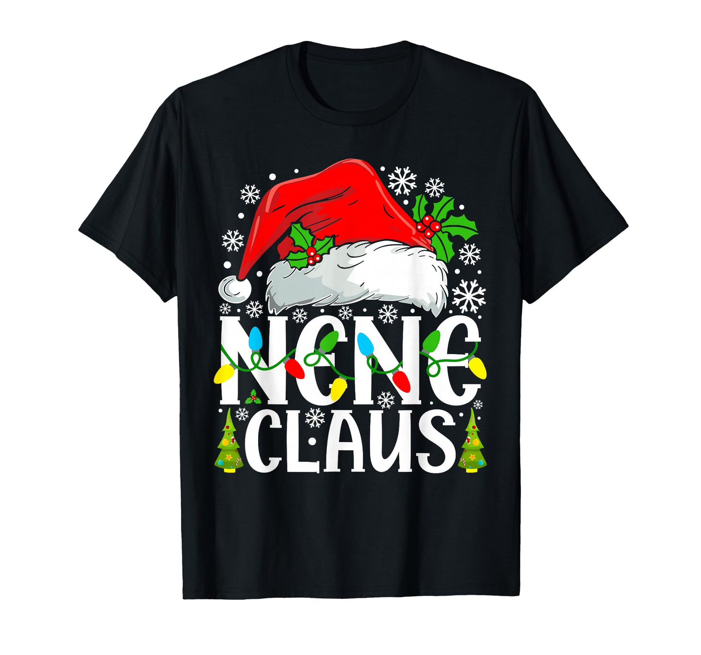 Nene Claus Funny Christmas Family Matching T-Shirt