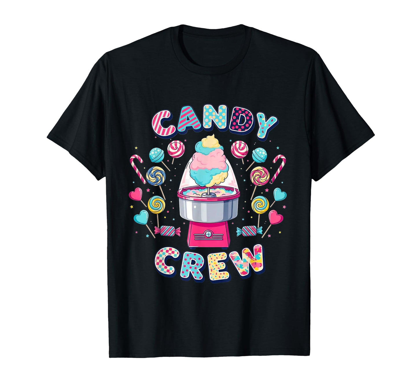 Candy Crew Candy Party Land Costume Women Kids T-Shirt
