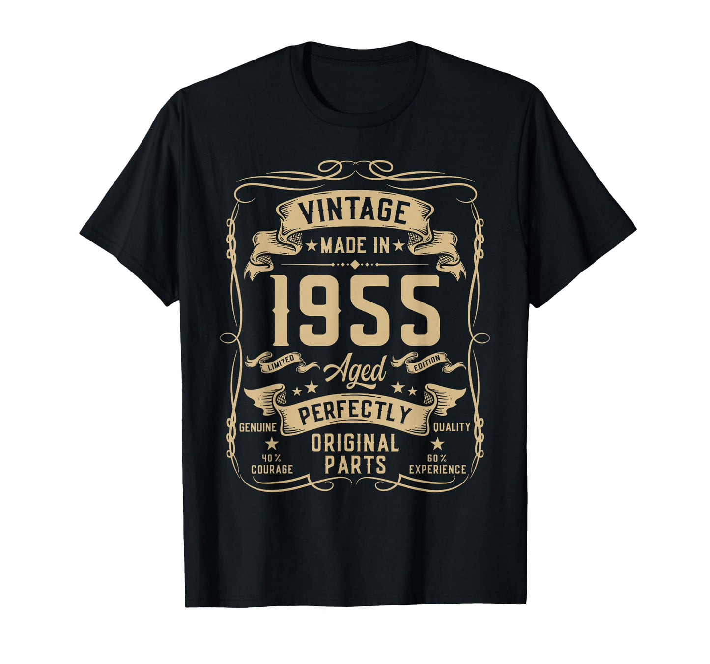 Vintage 1955 71yr 71st Birthday Gifts for Men 71 Years Old T-Shirt
