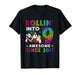 Rollin' into 9 Awesome 2017 Roller Skating 9th Birthday T-Shirt
