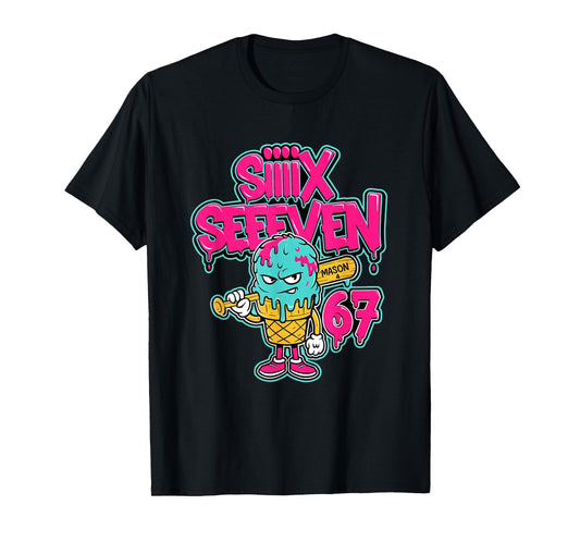 Six Seven Meme, 67 Mason, Baseball Sixty Seven Players T-Shirt