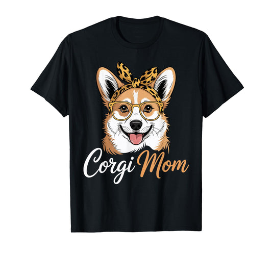 Corgi Mom Mum Women Corgi Dog Corgi Lover T-Shirt